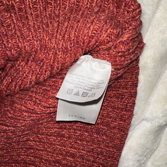 Eddie Bauer Womens Orange Turtleneck  Sweater Size Large - Picture 3 of 7